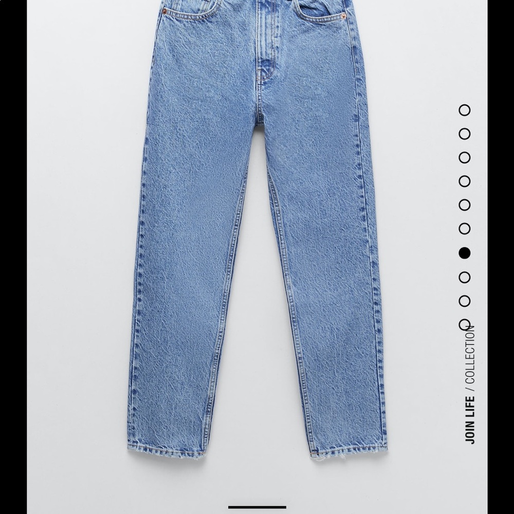 ZARA RARE MOM JEANS - Picture 2 of 3